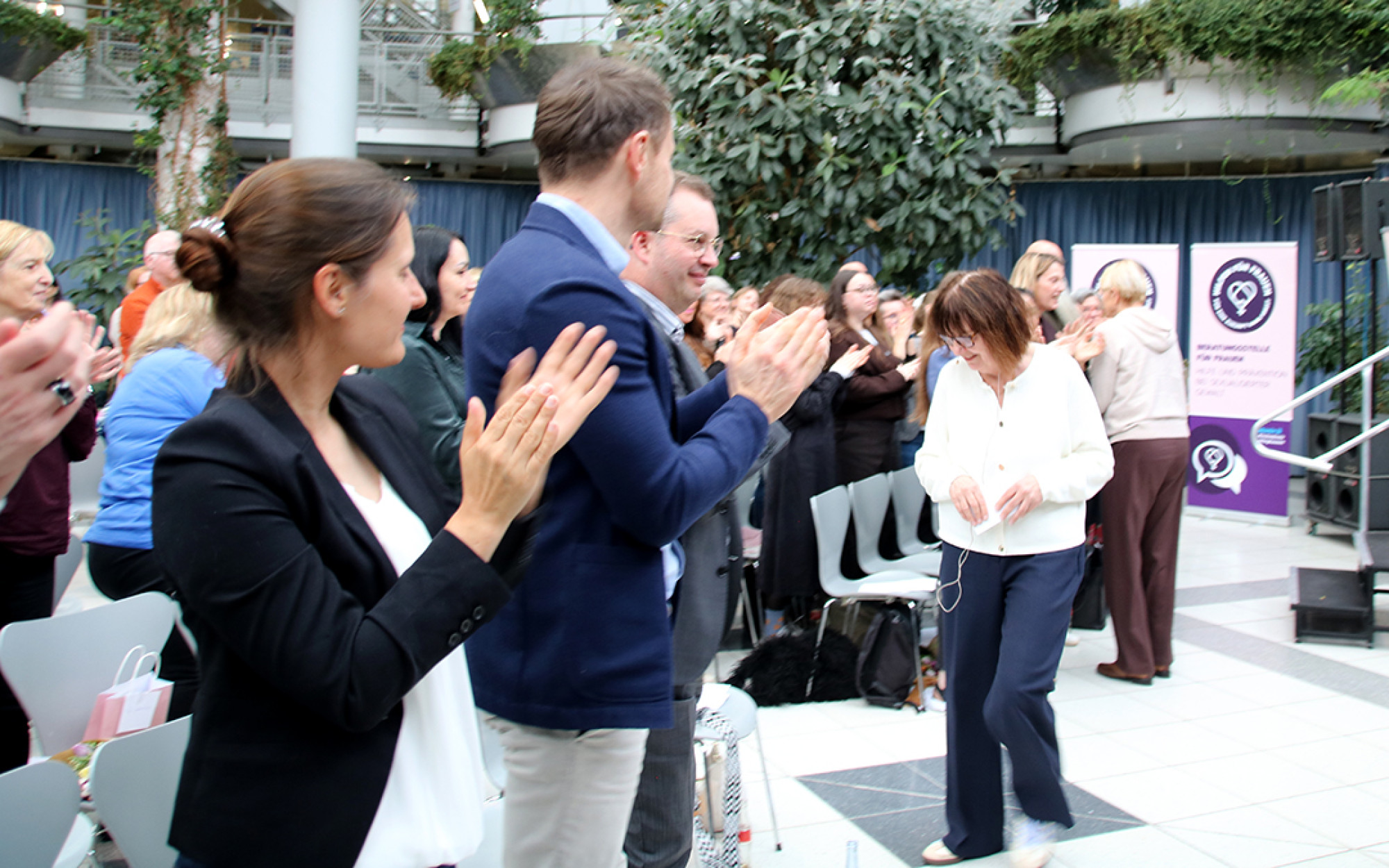 Standing Ovations für Karin Hester